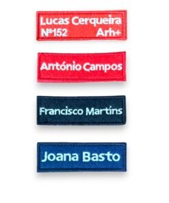 Identificação Personalizada (Bordado)