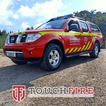 TOUCHFIRE TRANSFORMA NOVO VCOT BOMBEIROS SALVAÇÃO PÚBLICA - SÃO PEDRO DO SUL